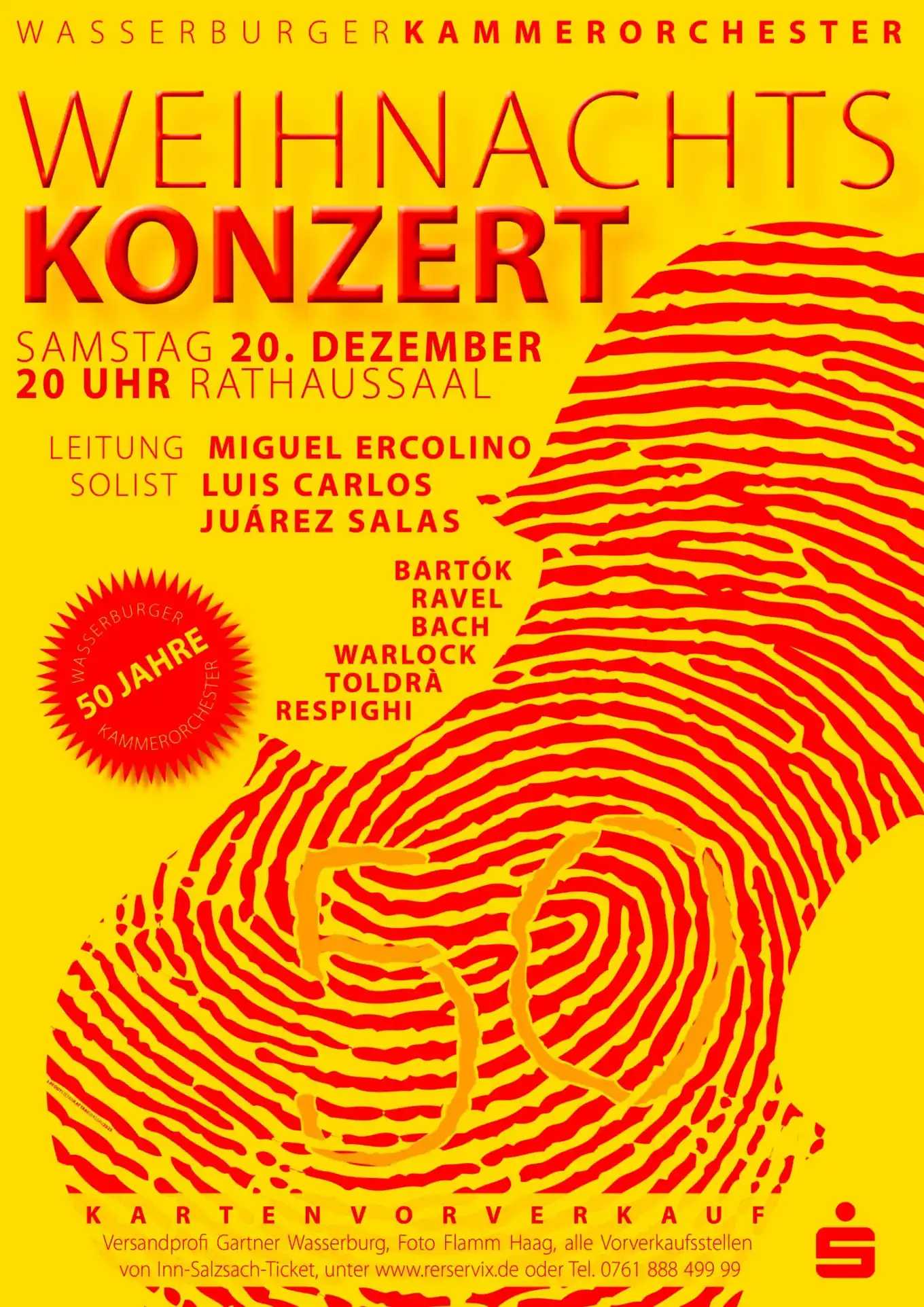 Zum 50-Jährigen ein Jubiläums-Weihnachtskonzert