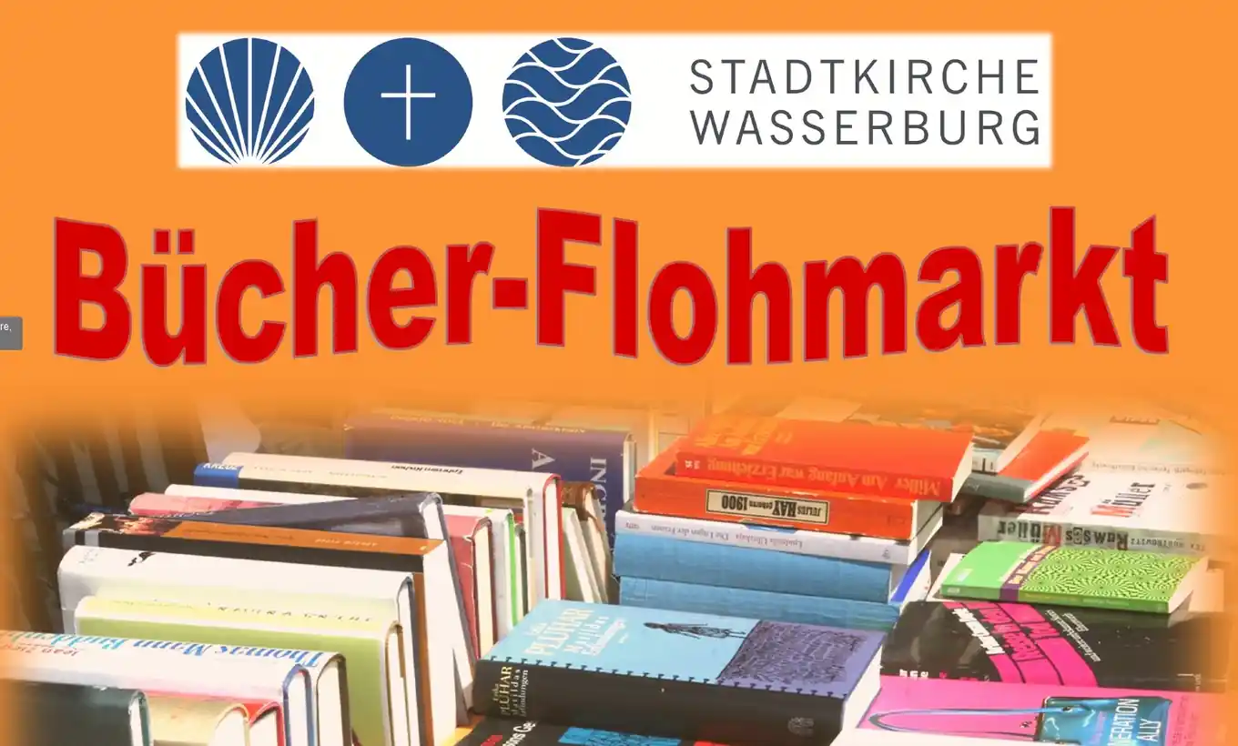 Bücherflohmarkt am Samstag