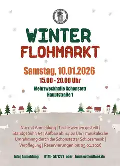 Winterflohmarkt in Schonstett
