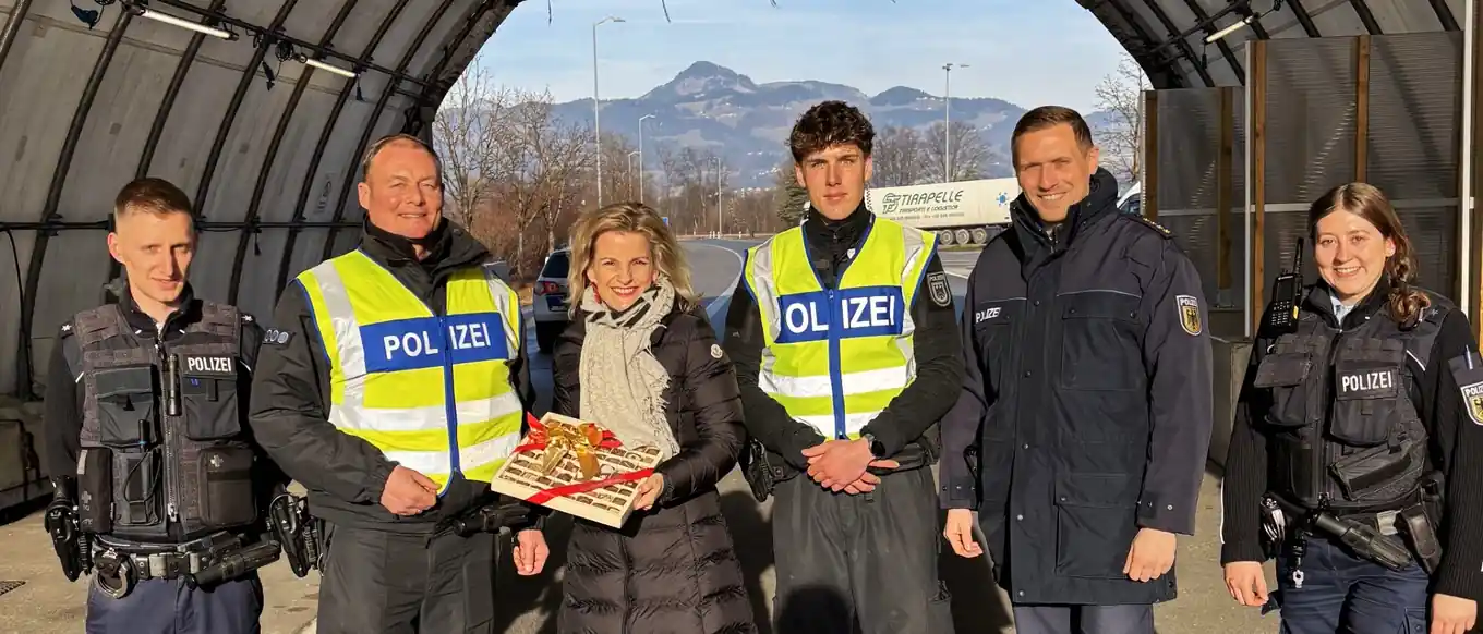 Dank und Respekt für Einsatz der Bundespolizei