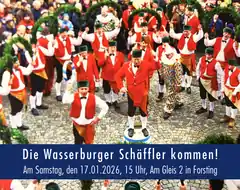 Am Samstag: Schäffler kommen nach Forsting
