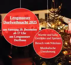 Traditionelle Dorfweihnacht in Lengmoos