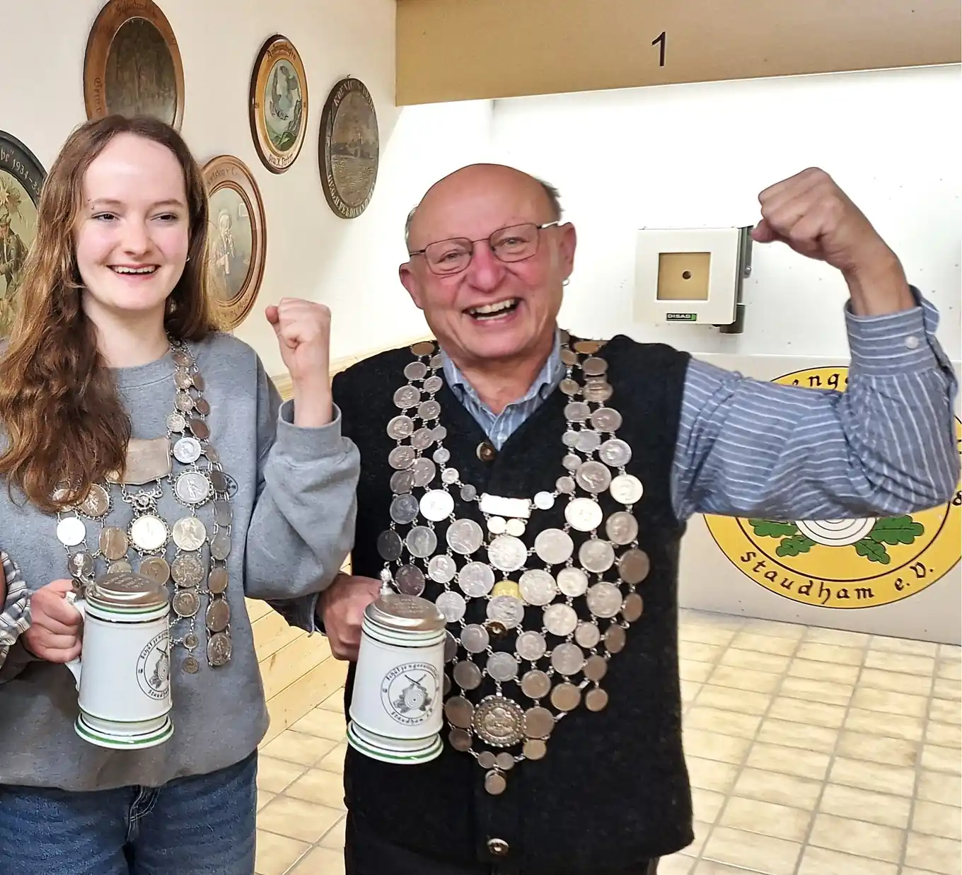Das sind sie: Die neuen Schützenkönige von Staudham