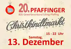 Es wird ein Fest: Jubiläums-Markt in Pfaffing
