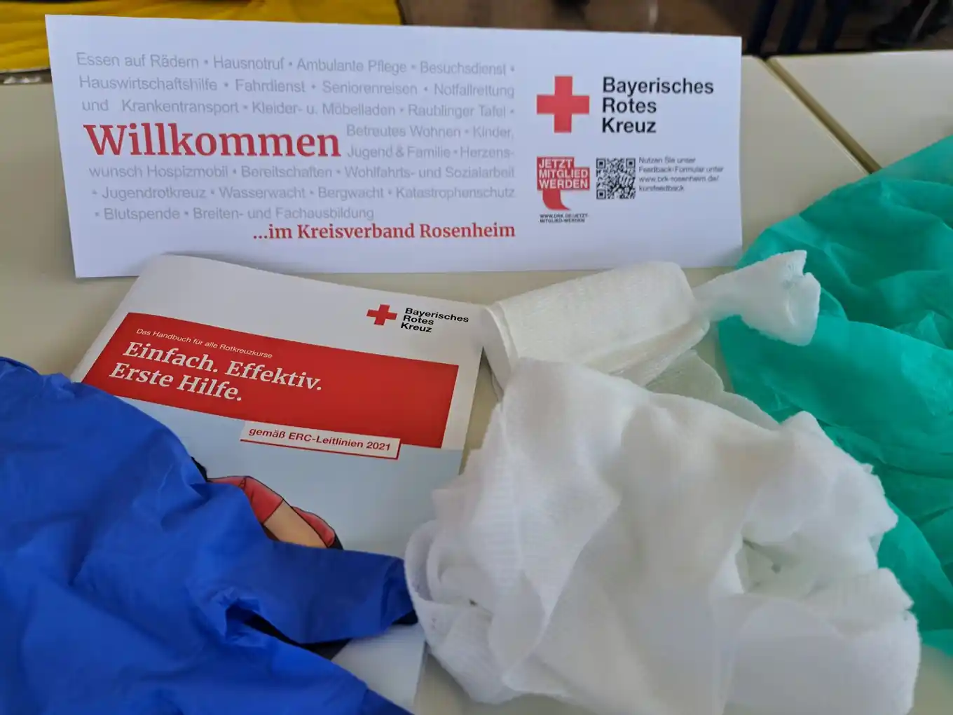 Erste-Hilfe-Kurs für Jugendleiter