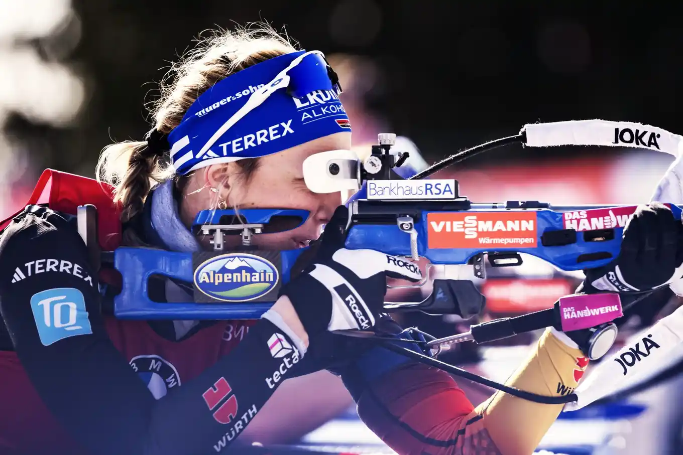 Sturmböen angesagt: Franzi schon heute am Start