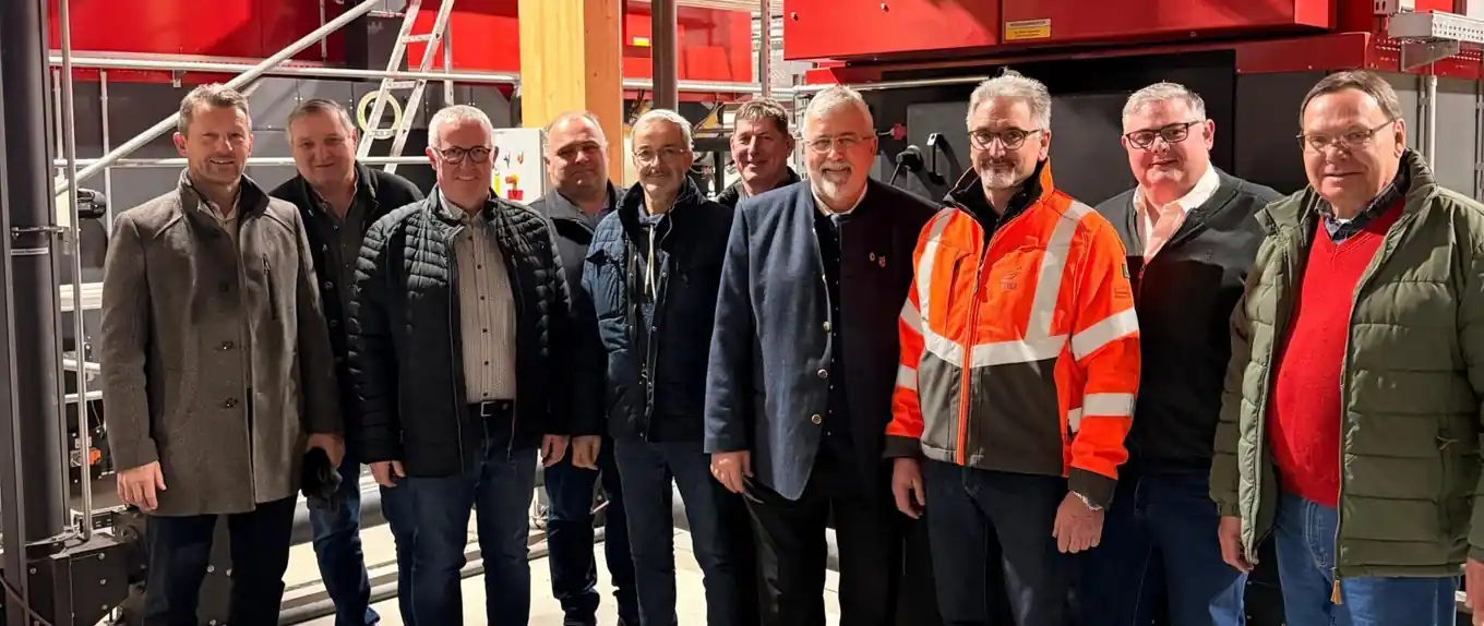 Besuch im Heizwerk
