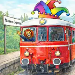 Der „Narren-Express“ fährt wieder