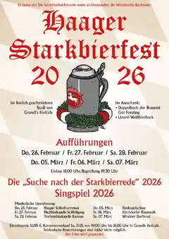 Starkes Bier und starke Sprüche