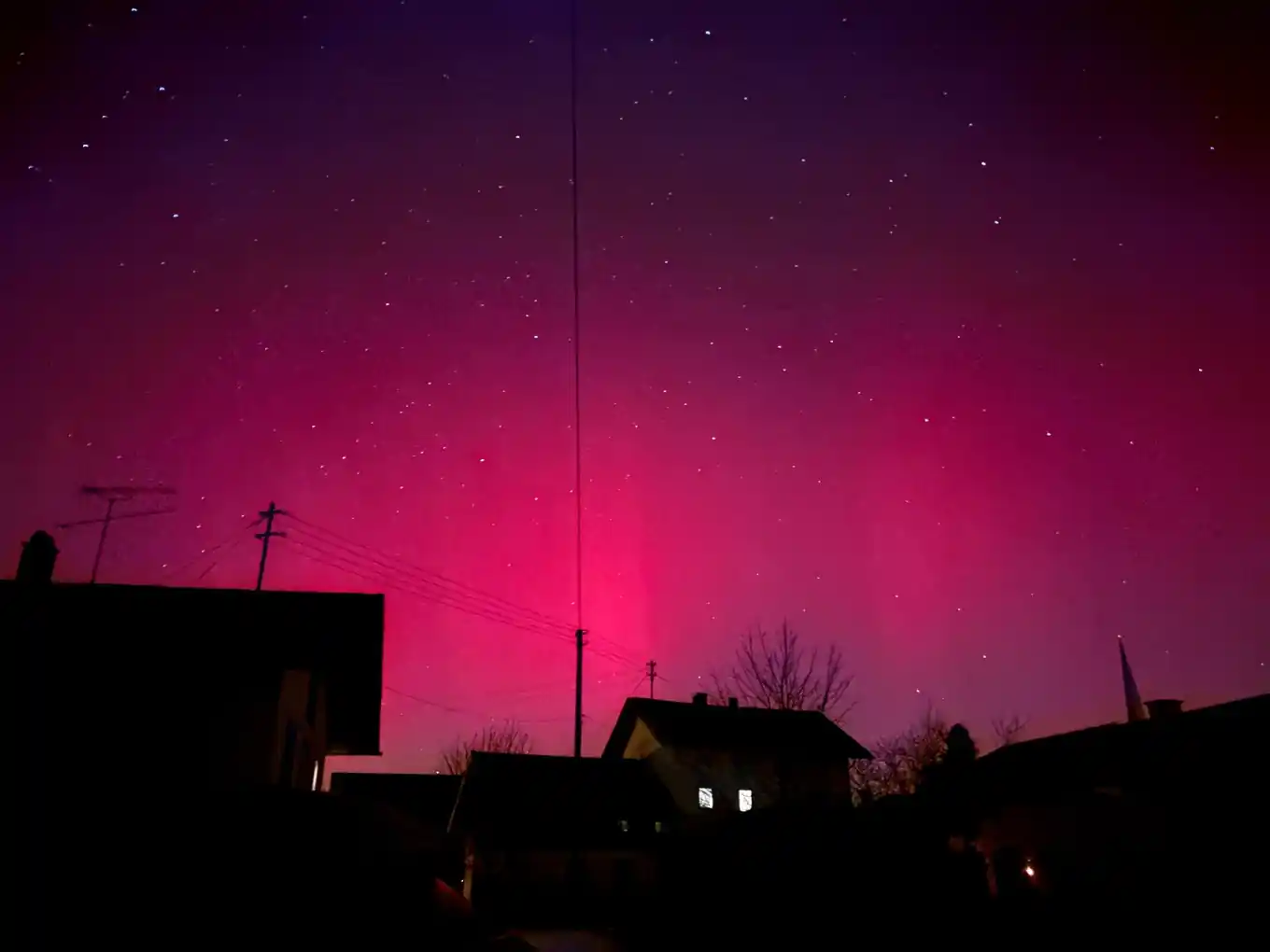 Polarlichter tanzten über dem Altlandkreis