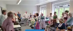 Gemeinsam singen und jodeln