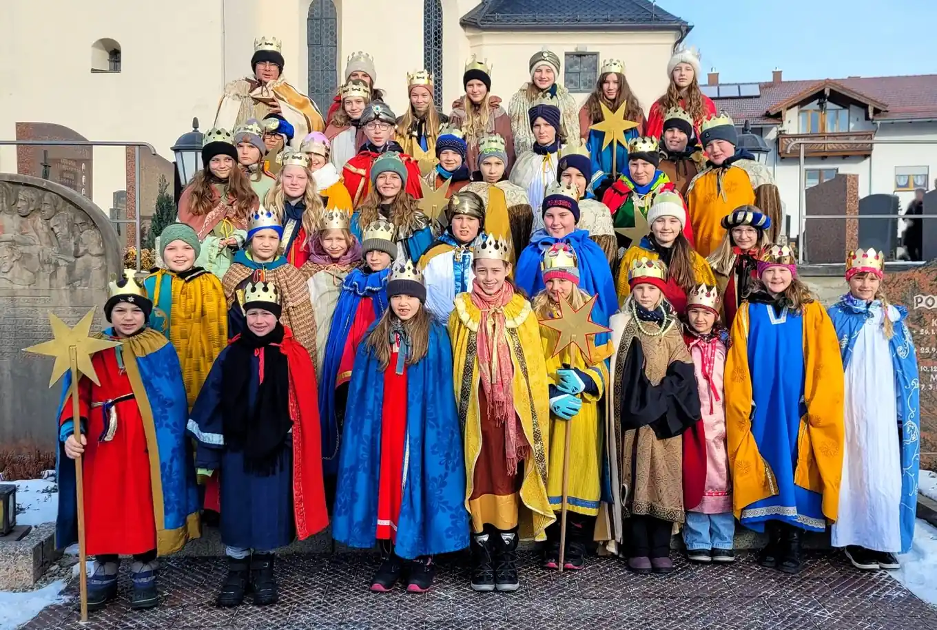„Kleine Könige“ in Babensham unterwegs