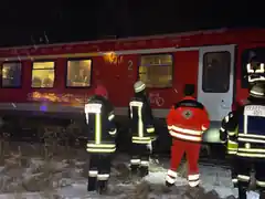 In Forsting: Südostbayernbahn macht schlapp