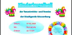 Komm feiern: Toller Kinderkugelball