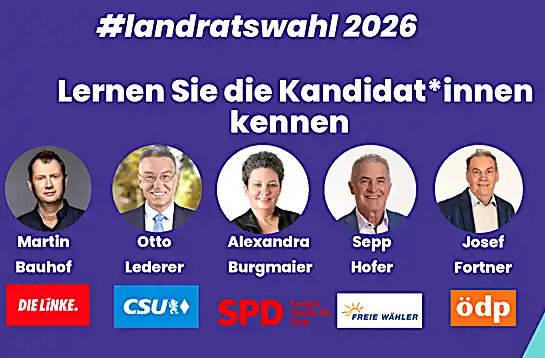 Wer kandidiert als Landrat oder Landrätin?