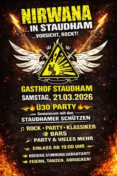 „Vorsicht, rockt!“ am Samstag