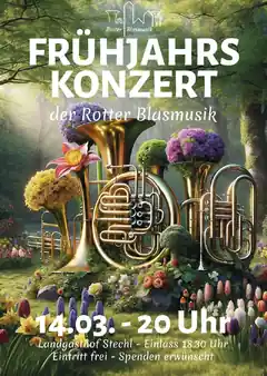 Frühjahrskonzert der Rotter Blasmusik