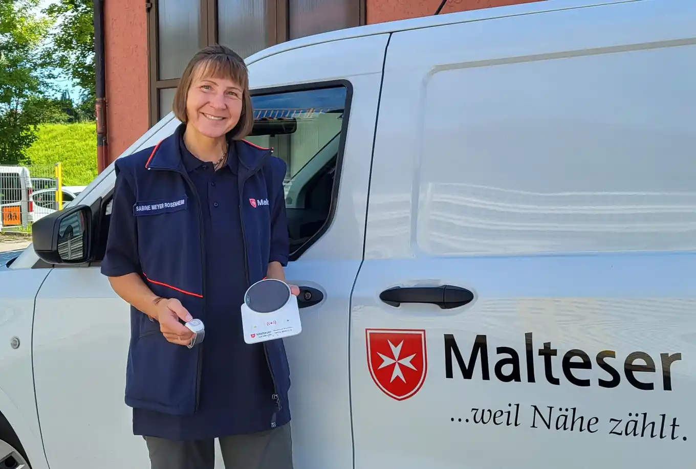 Sicherheit auf Knopfdruck