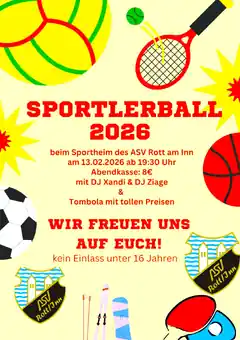 Hoch die Tassen: Der Sportlerball in Rott