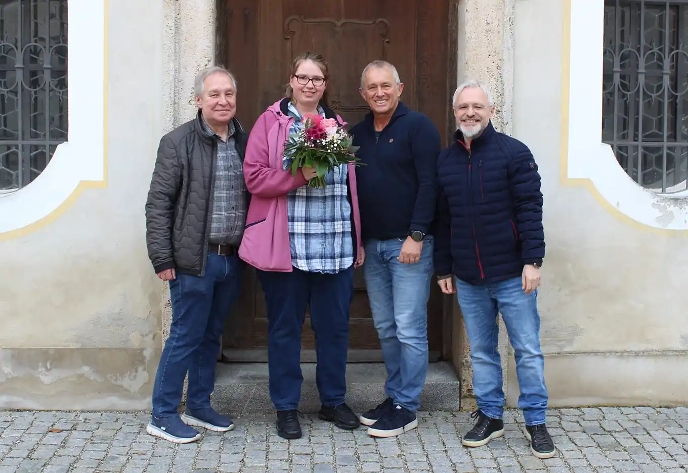 Große Freude bei Jacqueline Franz