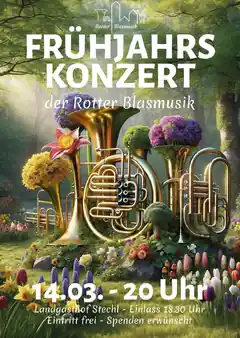 Rotter Blasmusik bereit fürs Konzert
