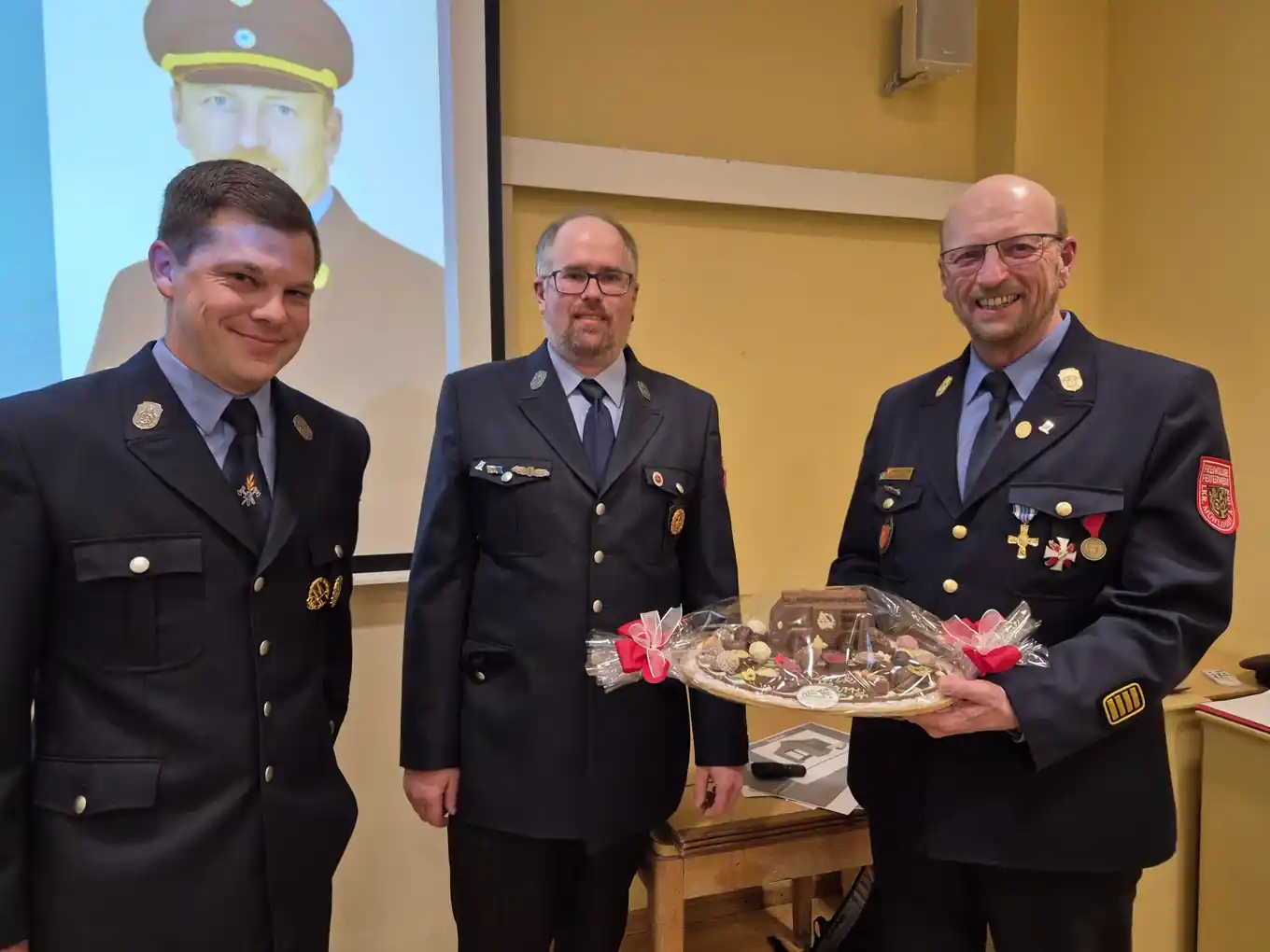 Vorfreude auf das neue Feuerwehrhaus