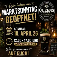 Marktsonntag: „Queens“ öffnet seine Türen