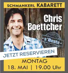 Wiesn-Alm: Karten für Chris Boettcher zu gewinnen
