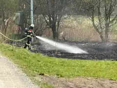 Brand im Freien: Alarm für die Wehr
