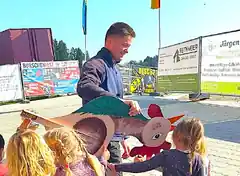 Wie sich ein Burschenverein Zeit nimmt für Kinder