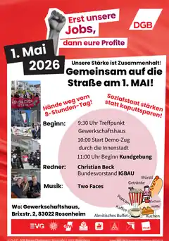 Straße am Feiertag gesperrt