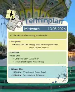 Wiesn-Tag 1: Heute auf dem Frühlingfest