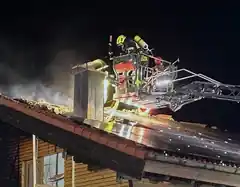 Feuer in Pfaffinger Wohnsiedlung: Glück im Unglück