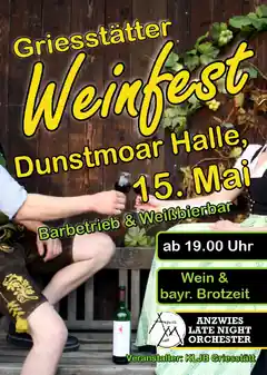 Griesstätter Landjugend lädt zum Weinfest ein