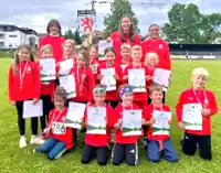 U10-Youngsters mit viel Freude dabei