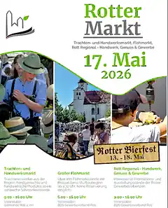 Am Sonntag ist das große Marktfest in Rott