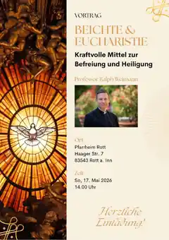 Ein Vortrag zu „Beichte und Eucharistie“