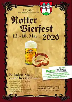 „O’zapft werd“ heute Abend in Rott