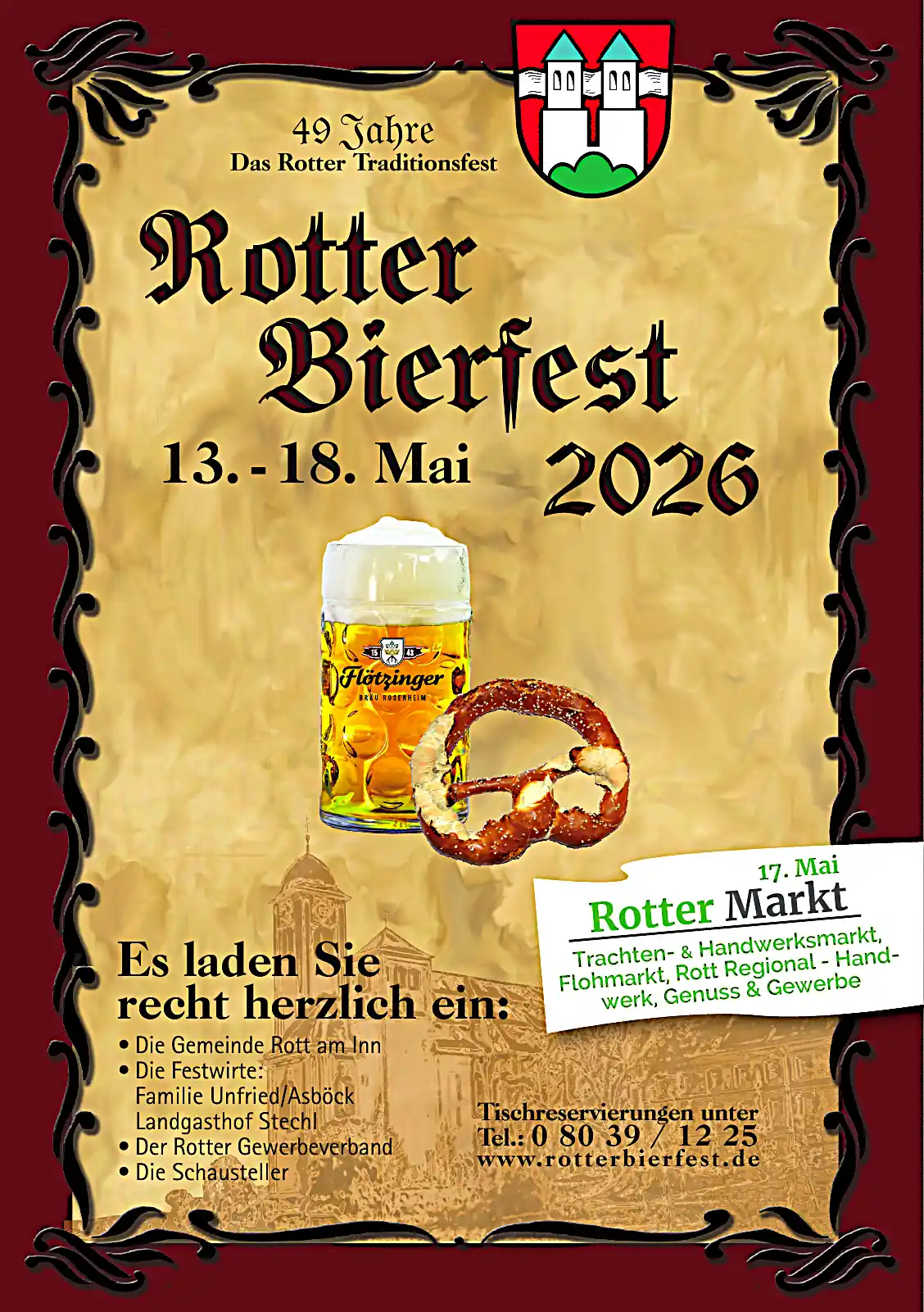 „O’zapft werd“ heute Abend in Rott