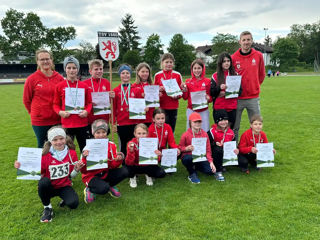 Leichtathletik-Youngsters mit toller Teamleistung