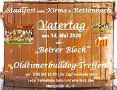 Heid is wos los beim „Kirma“ in Rettenbach