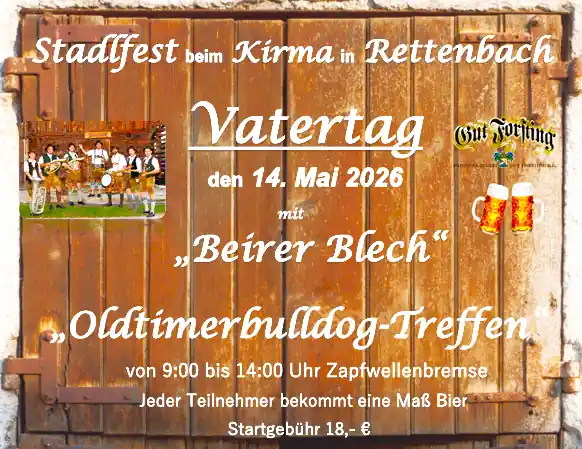 Rettenbach feiert den Vatertag