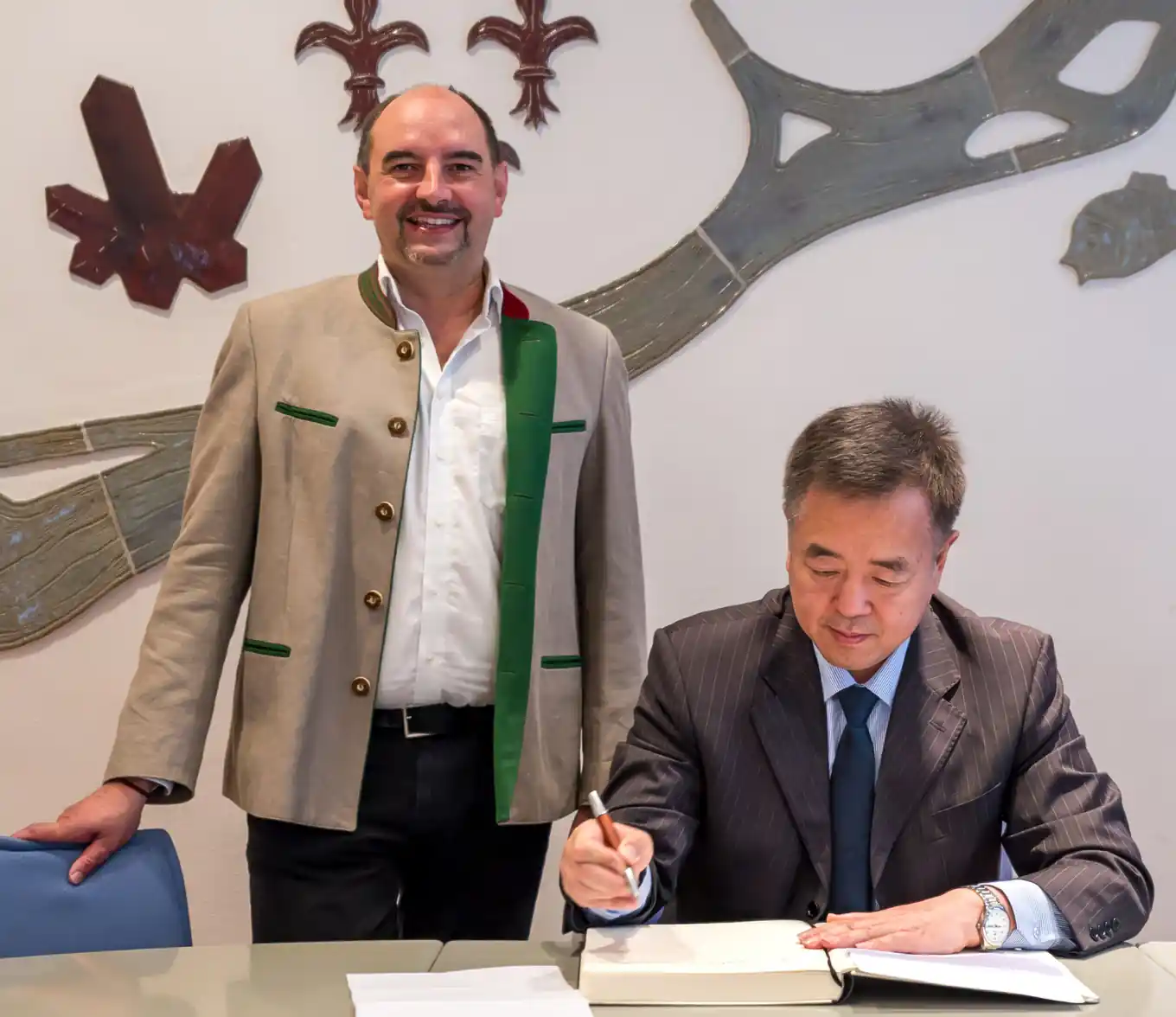 Chinesischer Generalkonsul besuchte Rott
