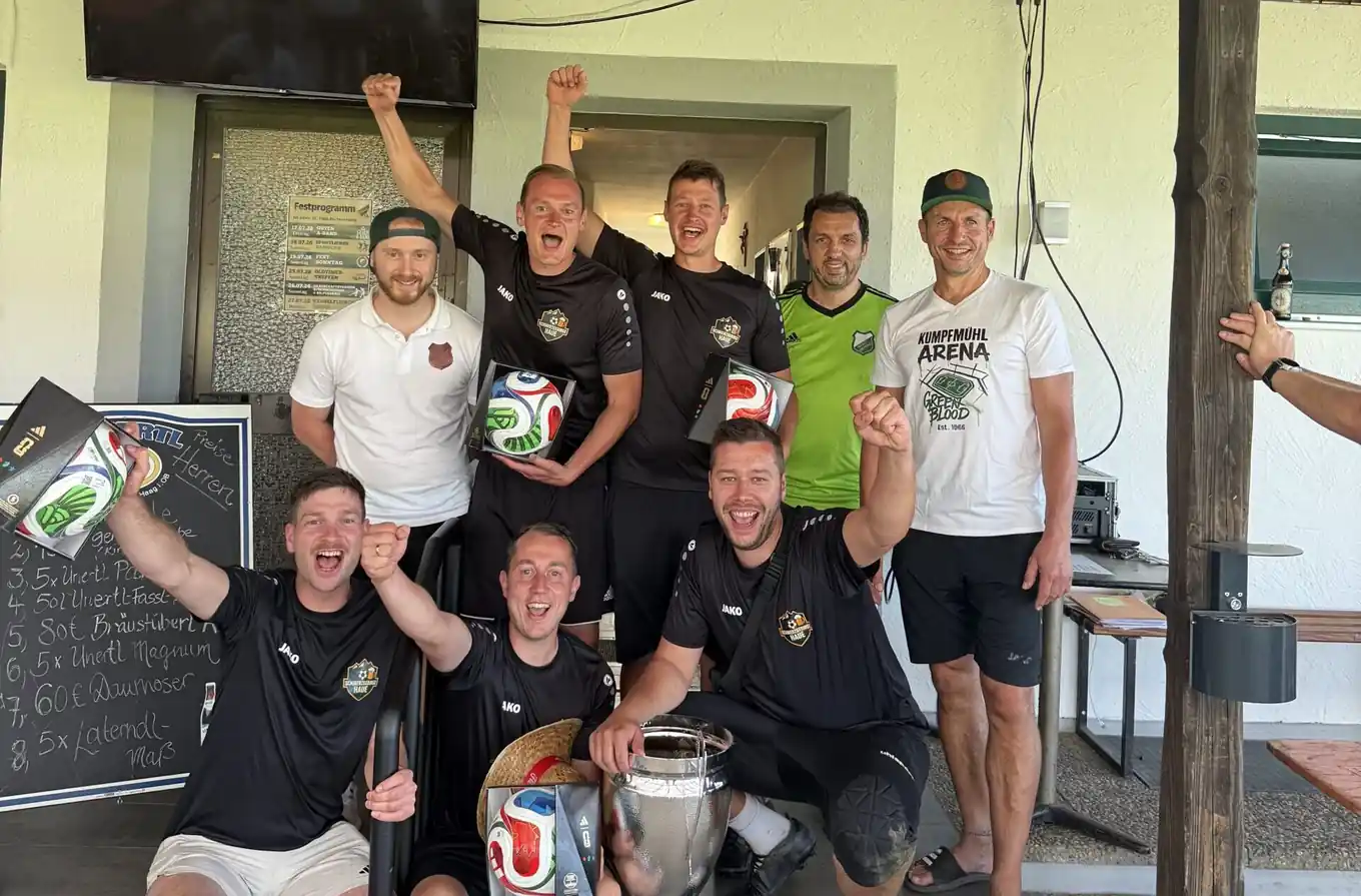 Begehrte Trophäe bleibt dahoam