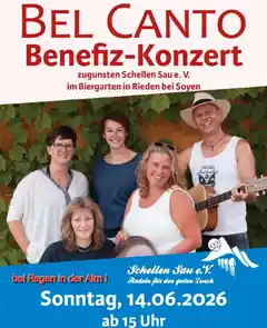 Benefizkonzert von „Bel Canto“