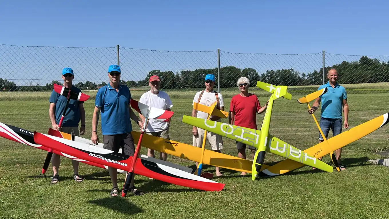 Wettbewerb mit Elektro-Segelflug-Modellen