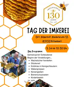 Ein „Tag der Imkerei“ mit begehbarem Bienenkorb
