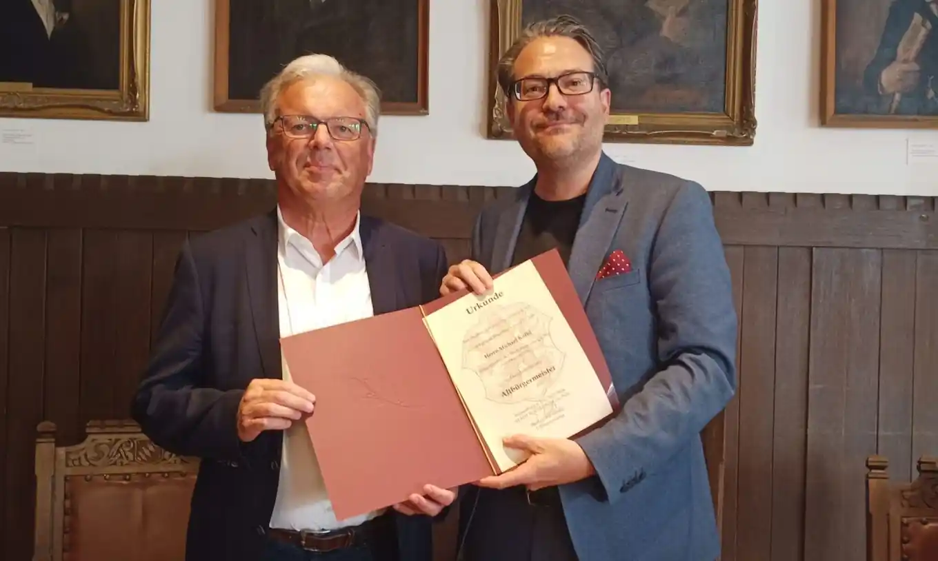 Stehende Ovationen für Michael Kölbl