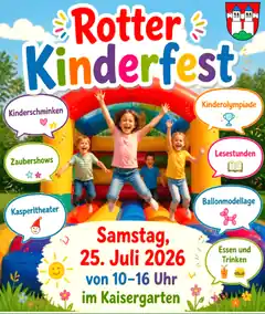 Ein Hoch auf die Kinder in Rott