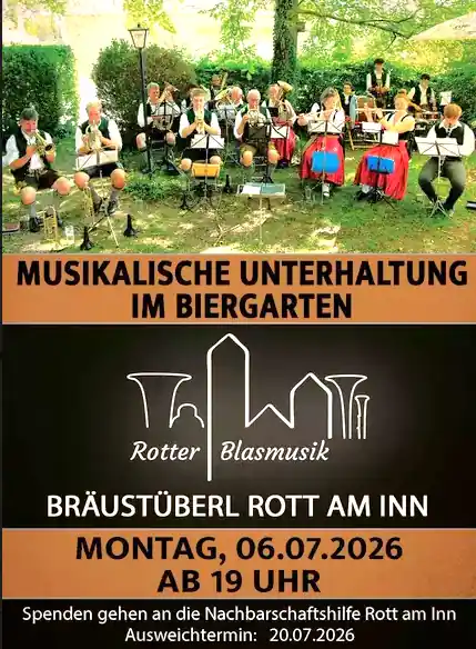 Am Montag ein Rotter Musikfest im Biergarten